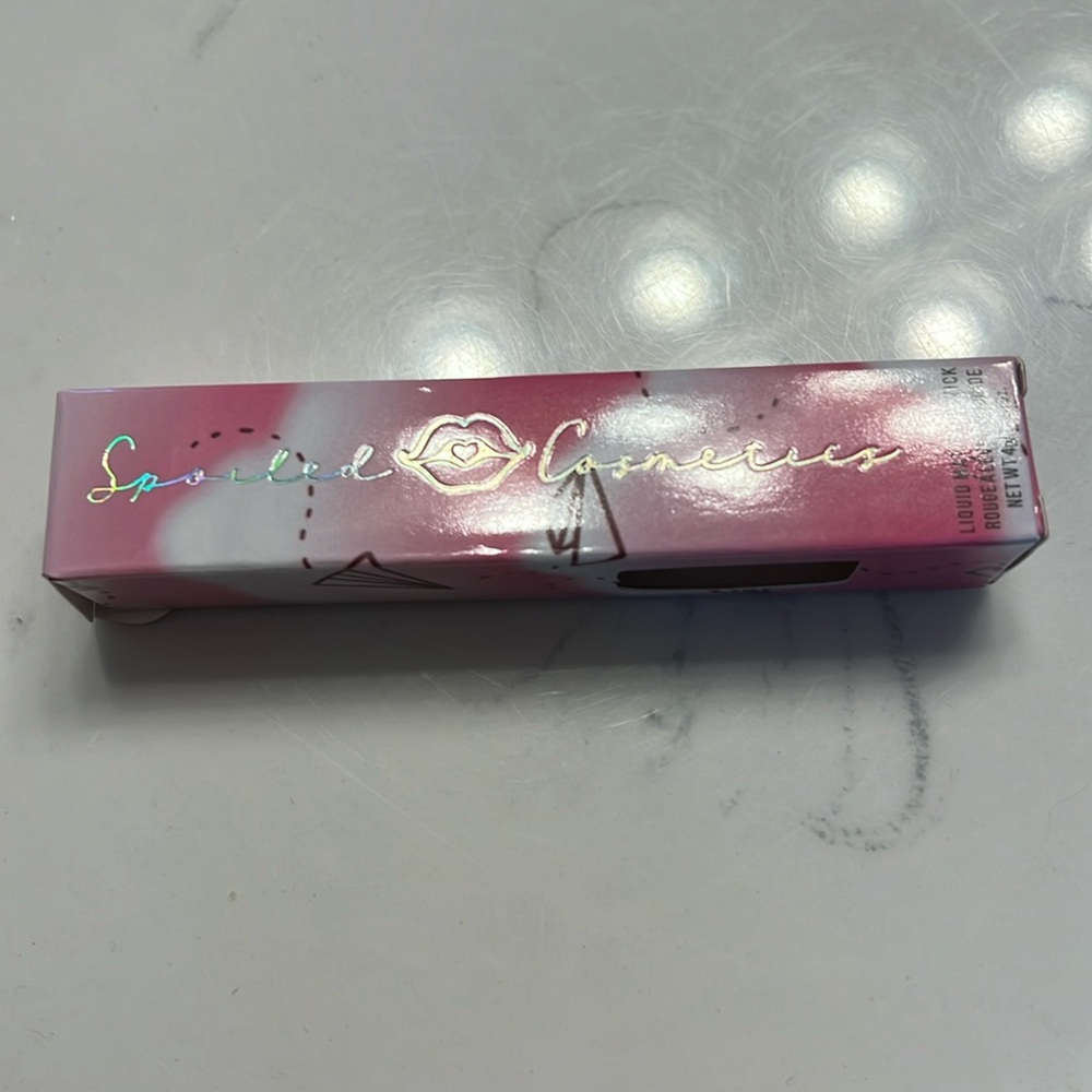 New in box Spoiled cosmetics liquid matte lipstick